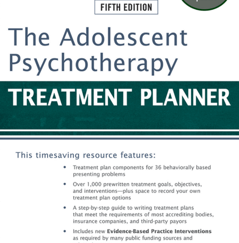 The Adolescent Psychotherapy Treatment Planner 5th Edition